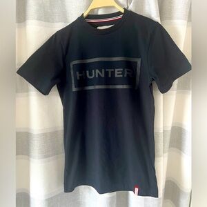 HUNTER boots original logo t shirt